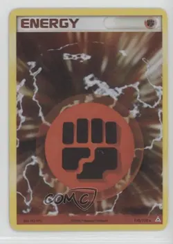 Fighting Energy Reverse Foil Pokemon EX Holon Phantoms #110 2006 - Image 1