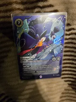 Disney Lorcana Winterspell, Enchanted 239/204 Darkwing Duck Cool Under Pressure - Image 2