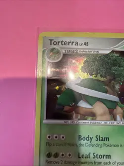 Pokemon 2007 Torterra LV.45 Holo Rare Diamond & Pearl Card 17/130 - Image 2