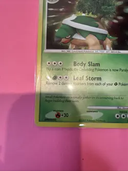 Pokemon 2007 Torterra LV.45 Holo Rare Diamond & Pearl Card 17/130 - Image 5