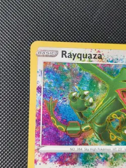 Pokemon TCG Rayquaza Vivid Voltage Holo Card 138/185 Amazing Rare - Image 2