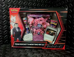 Pokemon Cards SEALED Team Rockets Mewtwo Ex Box Destined Rivals 4 Booster Packs - Image 1