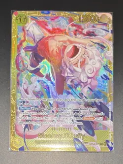 ONE PIECE CCG Adventure On Kami’s Island MONKEY.D.LUFFY SEC Card OP15 EB04-061 - Image 1