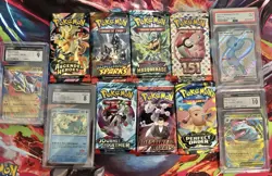 151 Booster, Ascended Hero’s, PSA, CGC Graded Cards, More, - Image 1