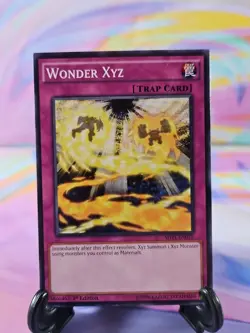 Yu-Gi-Oh TCG Card | Wonder XYZ SHVI-EN076 First Edition - Image 1