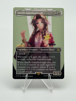 Aerith Gainsborough (Borderless) Final Fantasy Regular 0374 MTG - NM - Image 1