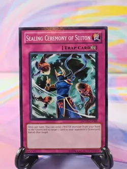 Yu-Gi-Oh TCG Card | Sealing Ceremony of Suiton PHSW-EN080 - Image 1