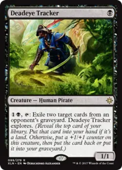 x1 Deadeye Tracker - Foil R MTG Ixalan M/NM, English - Image 1