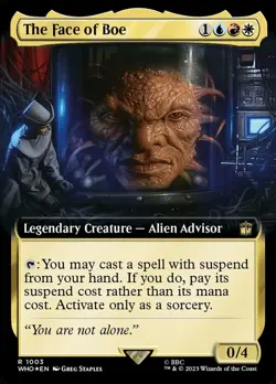 Doctor Who - The Face of Boe - Surge Foil - Extended Art - Image 1