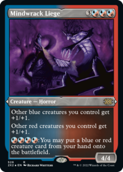 Double Masters 2022 - Mindwrack Liege - Foil Etched - Image 1