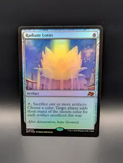 MTG - Radiant Lotus - FOIL - Artifact - DFT #240 - Mythic - Image 1