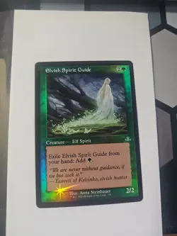 MTG ELVISH SPIRIT GUIDE RETRO FRAME FOIL Dominaria Remastered NM - Image 1