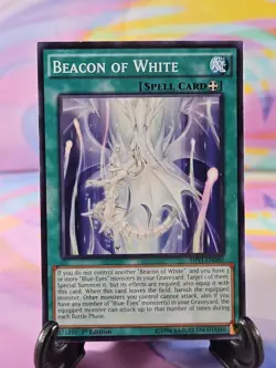 Yu-Gi-Oh TCG Card | Beacon of White SHVI-EN060 First Edition - Image 1