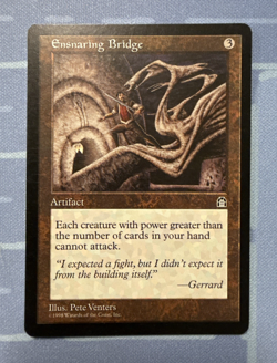 MTG Ensnaring Bridge - Stronghold Magic The Gathering - Image 1