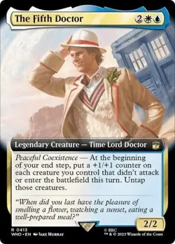 MTG Doctor Who - The Fifth Doctor NM Extended Art - Image 1