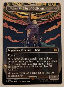 Ultima, Origin of Oblivion FIN #324 Borderless Rare Regular NM+ - Image 1