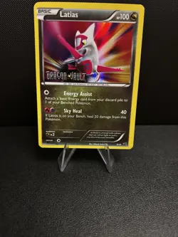Pokemon Latias Holo Stamp #9 Dragon Vault NM - Image 1