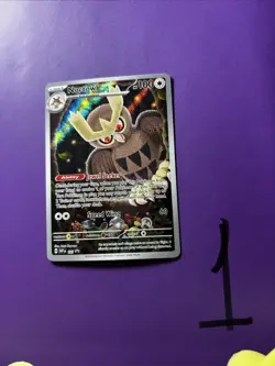 Pokemon TCG Noctowl #141 Promo Card Stellar Crown - Image 1
