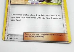 MISCUT 122/149 Lillie Pokemon Card 2012 Sun & Moon Base Set - Image 2