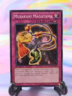 Yu-Gi-Oh TCG Card | Musakani Magatama SDWA-EN037 First Edition - Image 1