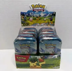 Pokemon Ascended Heroes Mini Tin Display Of 10 Sealed- In Box No Wrap - Image 1