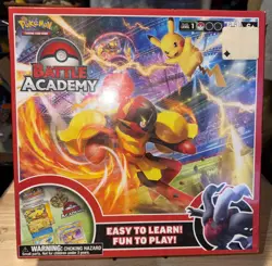 Pokemon TCG 2024 Edition: Battle Academy - Factory Sealed Box - 3 Complete Decks - Image 1