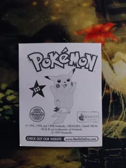 MEW S23 (HOLO) - Sticker Pokemon Merlin Collection. - Image 2