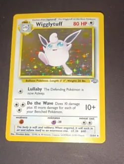 Pokemon WIGGLYTUFF Holo Jungle #16 16/64 UNGRADED - Image 3