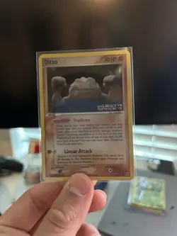 Pokemon TCG Ditto 62/113 EX Delta Species stamped Reverse Holo - Image 2