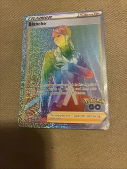 Pokemon TCG – Blanche (Trainer) 082/078 – Pokemon GO – Secret Rare – NM/M - Image 1