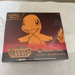 Pokemon Center Exclusive Scarlet & Violet Obsidian Flames ETB Sealed - Image 1