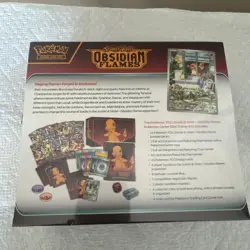 Pokemon Center Exclusive Scarlet & Violet Obsidian Flames ETB Sealed - Image 3