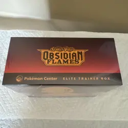 Pokemon Center Exclusive Scarlet & Violet Obsidian Flames ETB Sealed - Image 5