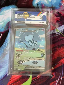 Bubble Mew ex 232/091 ACE 9 Mint Special Illustration Rare Paldean Fates Pokemon - Image 1