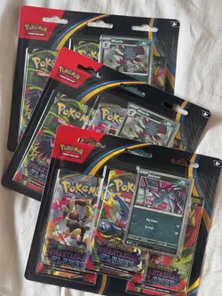 Pokemon Mega Evolution Phantasmal Flames 3-Pack Blister SEALED Sneasel+Weavile - Image 3