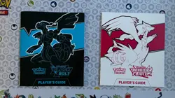 Pokemon TCG Scarlet & Violet Black Bolt White Flare ETB Player's Guide Booklets - Image 1