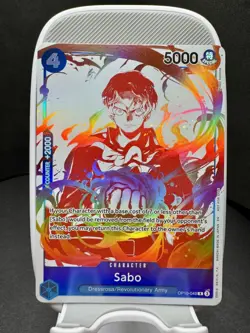Sabo 3rd Anniversary Treasure Campaign Pack OP10-049 R One Piece English - Mint - Image 1