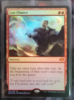 Last Chance FOIL 127 Dominaria Remastered MINT MTG DMR EDH - Image 1