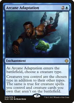 Arcane Adaptation MP #46 Ixalan MTG - Image 1