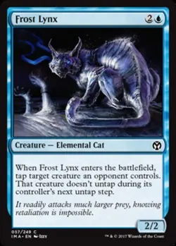 4x Frost Lynx MTG Iconic Masters NM Magic Regular - Image 1