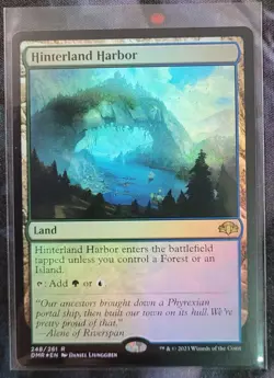 Hinterland Harbor FOIL 248 Dominaria Remastered MINT MTG DMR EDH - Image 1