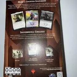 MTG - Magic Strixhaven Commander Deck Silverquill Statement SEALED NEW 630509959020 - Image 2