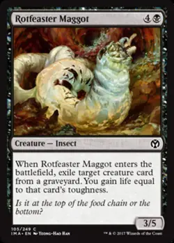 4x Rotfeaster Maggot MTG Iconic Masters NM Magic Regular - Image 1