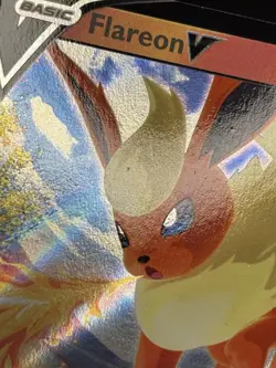 Flareon V SWSH149 - 🌊 Sword & Shield Promo Pokemon TCG Holo 🖤 - LP - Image 3