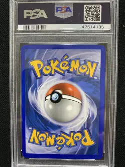 2006 Pokemon EX Legend Maker Magby Reverse Foil 58/92 PSA 8 NM-MT - Image 2