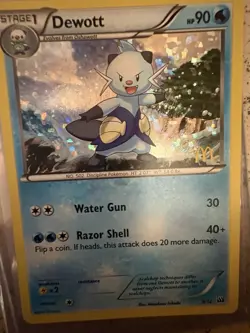 Dewott 005/012 McDonald's 2012 Promo Holo Stage 1 Pokemon 90 HP - Image 2