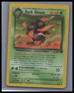 Dark Gloom - Team Rocket # 36/82 LP Pokemon TCG - Image 1