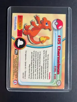 Pokemon '005 Charmeleon 1999 Topps Movie Vintage LP - Image 2