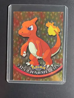 Pokemon '005 Charmeleon 1999 Topps Movie Vintage LP - Image 3