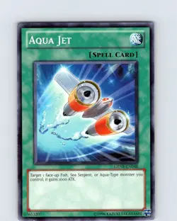 Yu-Gi-Oh TCG Aqua Jet GENF-EN048 Unlimited Regular Common Card NM - Image 1